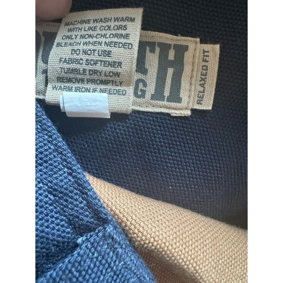 Duluth Fire Hose Relaxed Fit 5-Pocket Pants Mens 44 X 34 NEW Navy Blue Work Pant - Picture 4 of 7